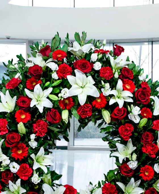 Flores Funerarias al tanatorio de Alcorcón