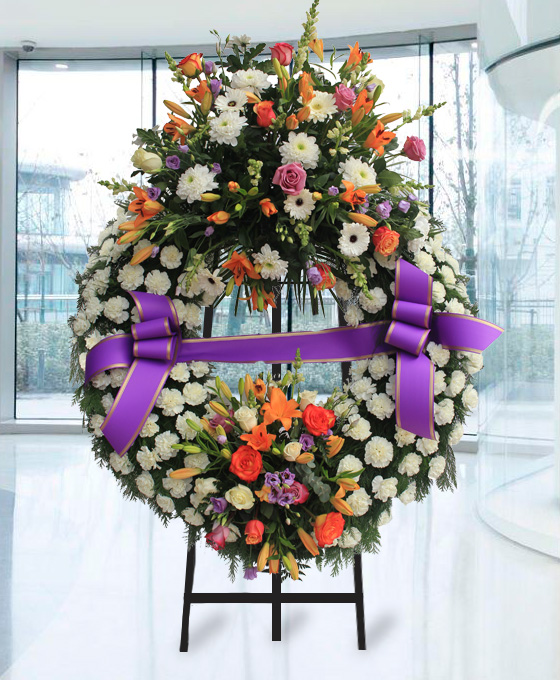 Envío de flores funerarios al tanatorio