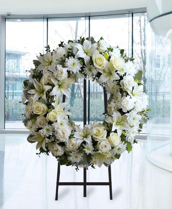 Envío de flores funerarias al tanatorio